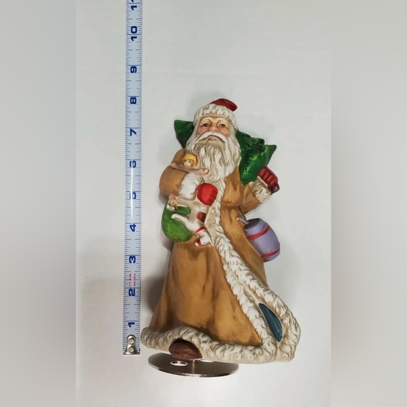 Lefton spinning Victorian Santa with music - Picture 6 of 6